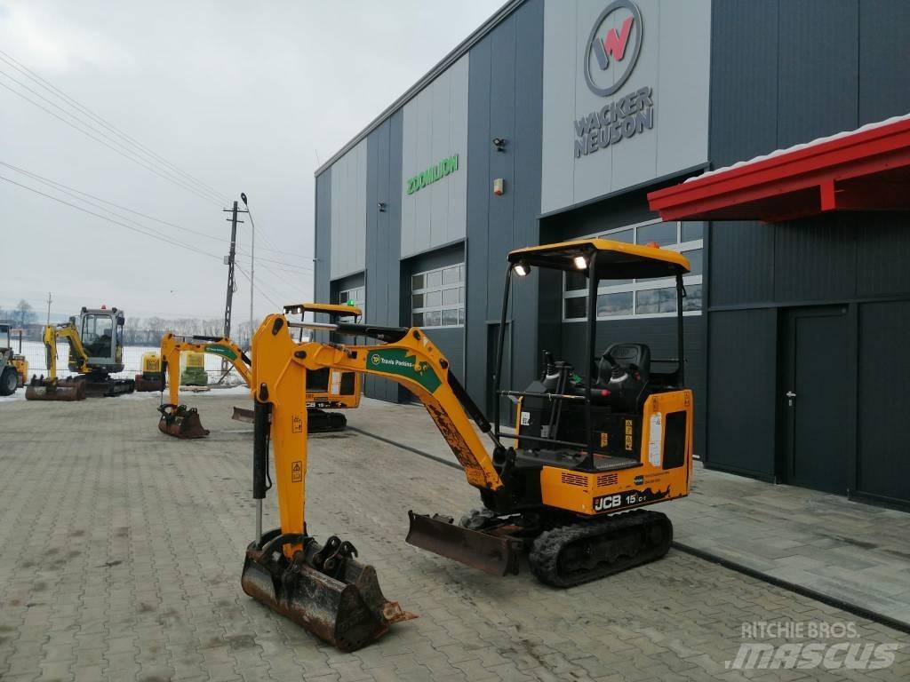 JCB 15 C-1 Minigraafmachines < 7t
