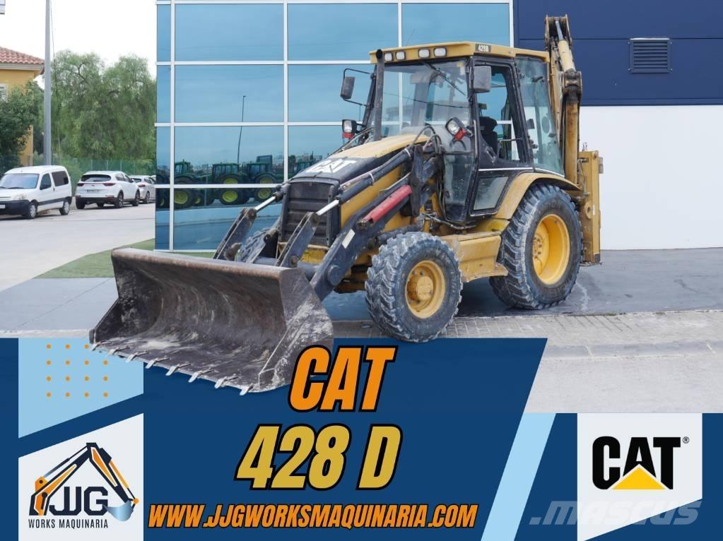 CAT 428 D Graaf-laadcombinaties