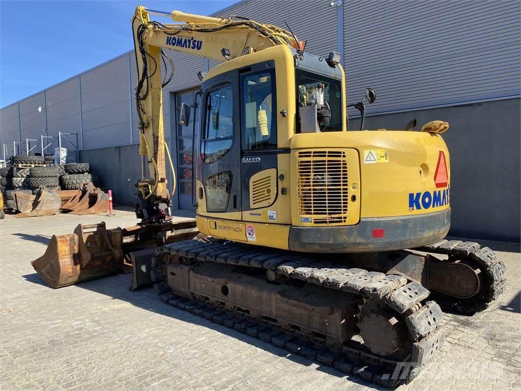 Komatsu PC138US-8 Rupsgraafmachines