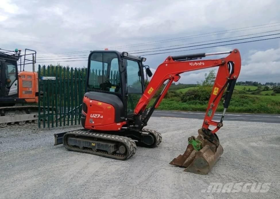 Kubota U 27-4 Minigraafmachines < 7t