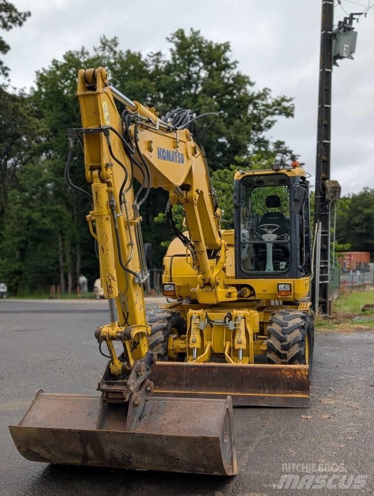 Komatsu PW 98 MR-8 Wielgraafmachines