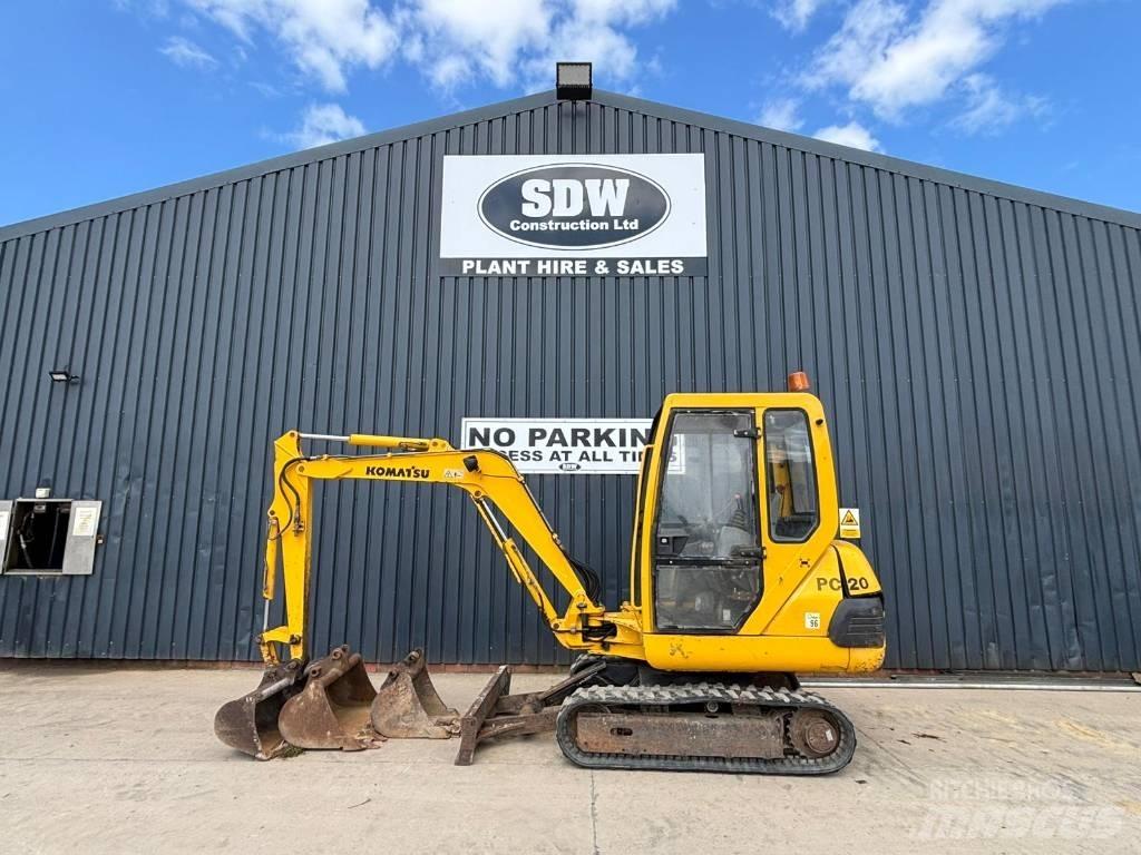 Komatsu PC 20-7 Minigraafmachines < 7t