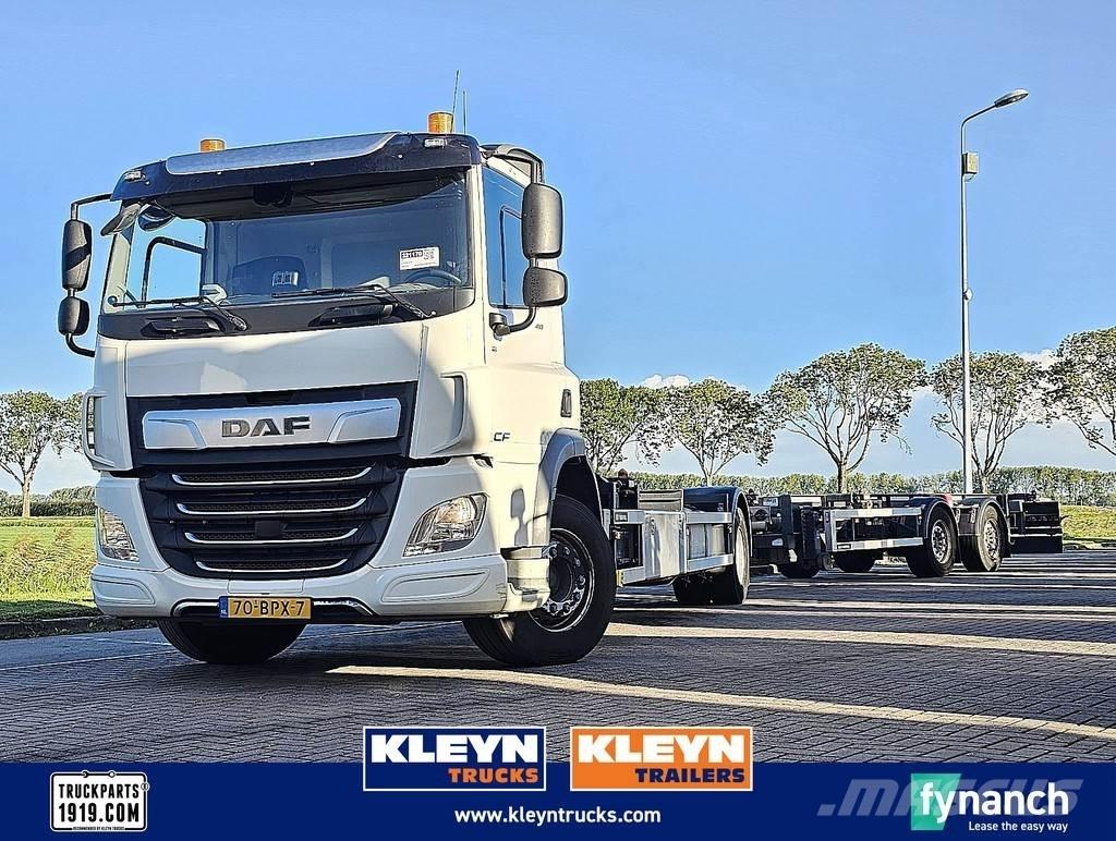 DAF CF 410 Containertrucks met kabelsysteem