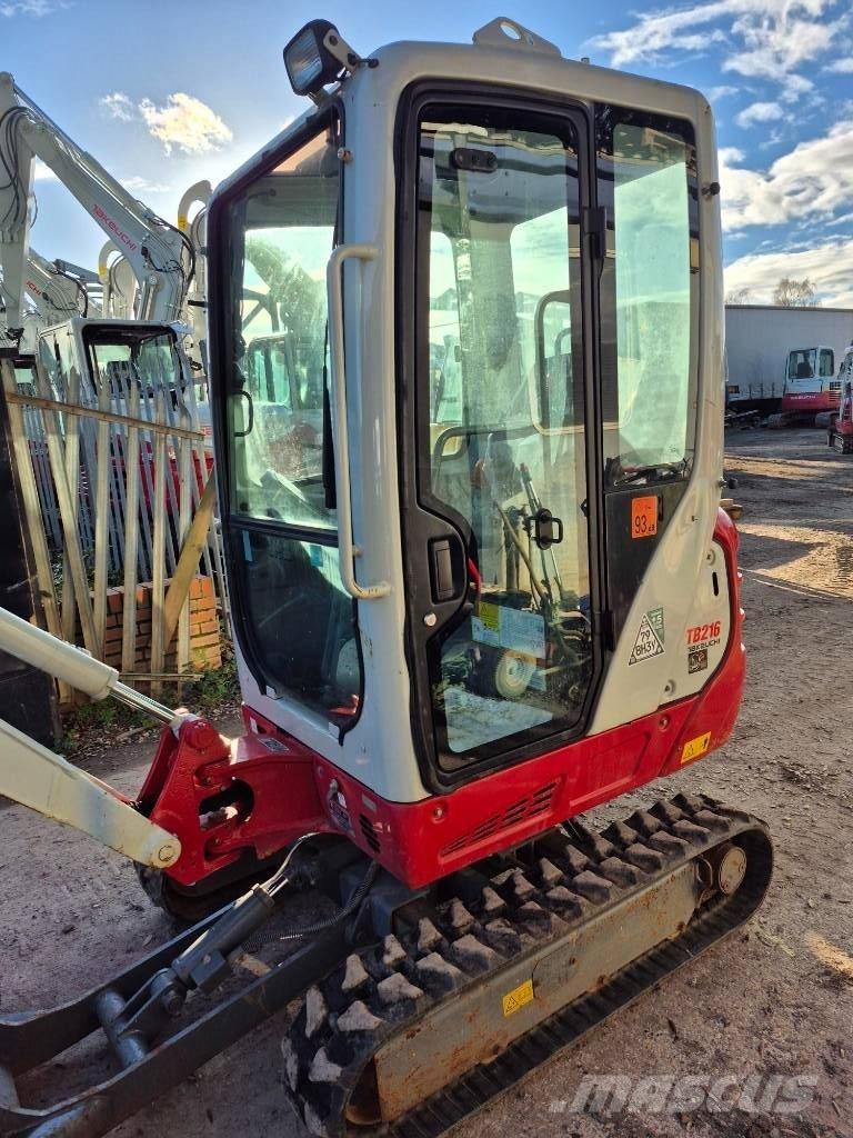 Takeuchi TB 216 Minigraafmachines < 7t