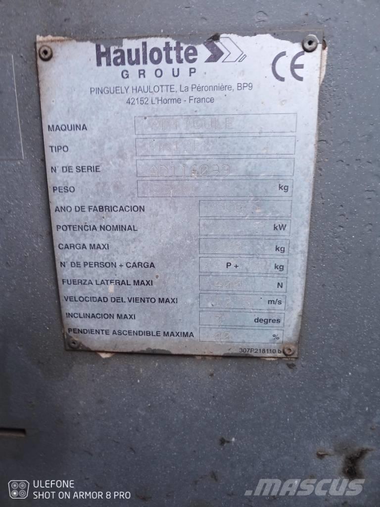 Haulotte HA 12 PX Knikarmhoogwerkers