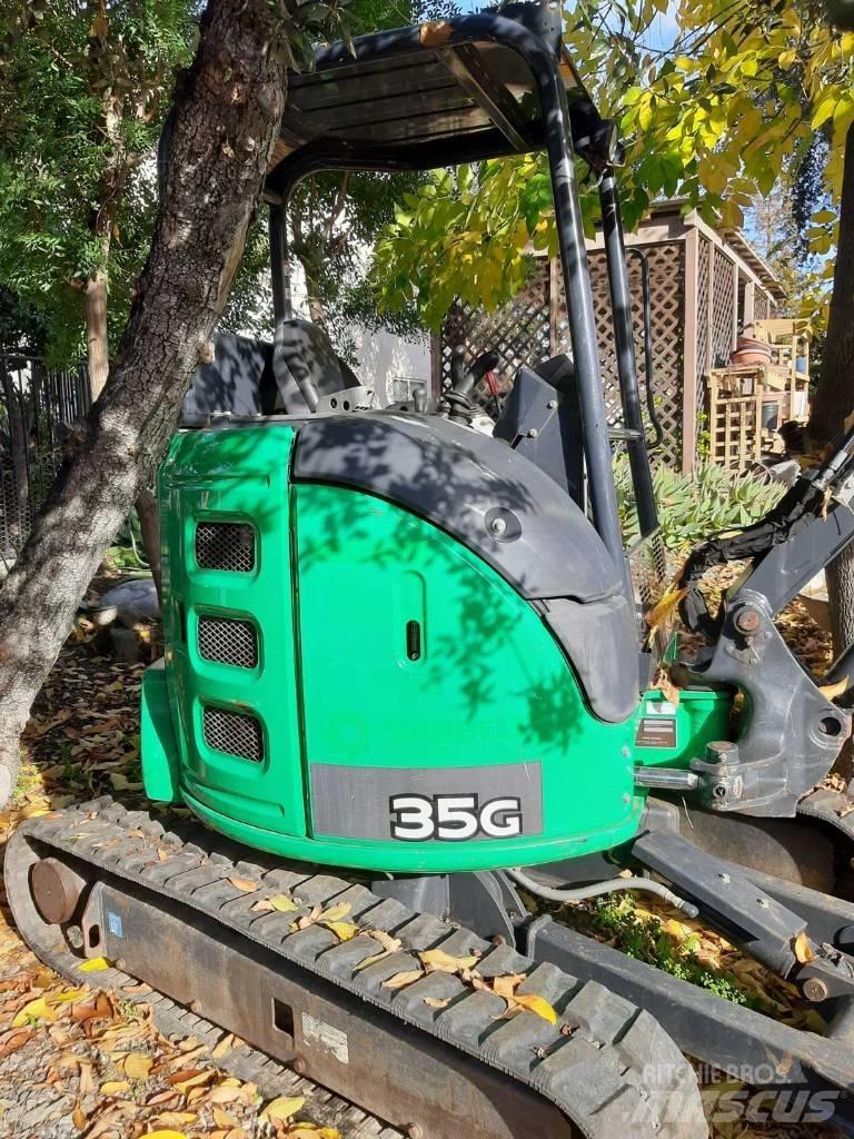 John Deere 35 G Minigraafmachines < 7t