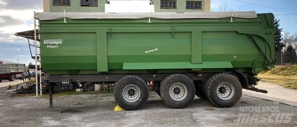 Krampe Big Body 900 Vlakke laadvloeren