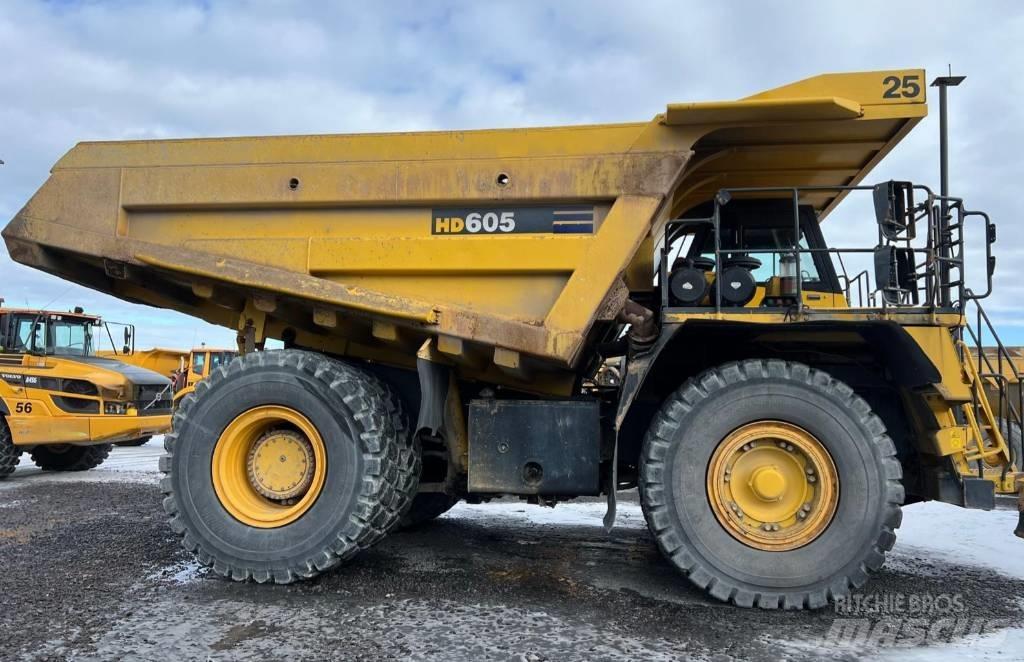 Komatsu 605-7 Starre dumpers