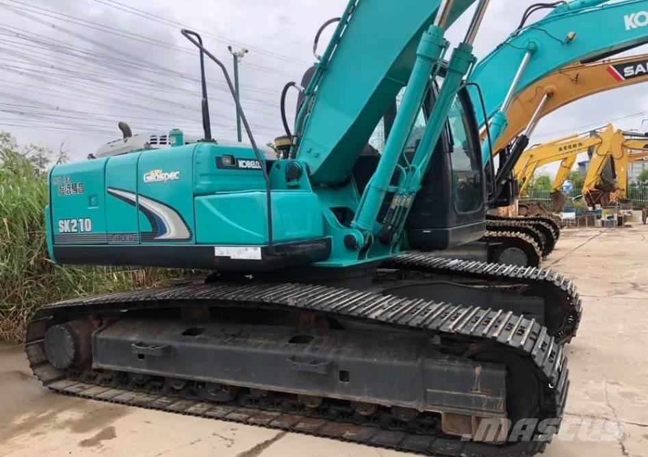Kobelco SK 210 Rupsgraafmachines