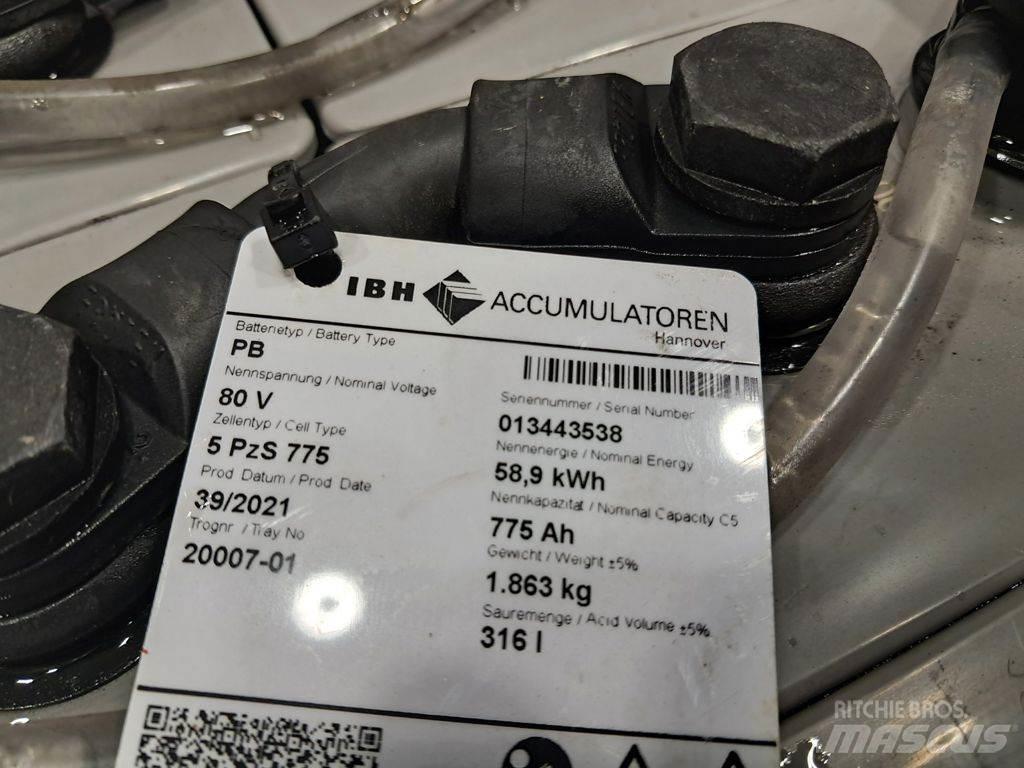 Batterij 80V 775Ah Batterijen