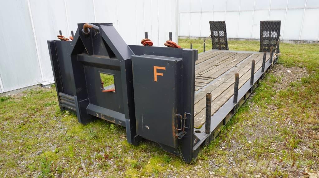  flakab Maskinflak Vrachtwagen met containersysteem