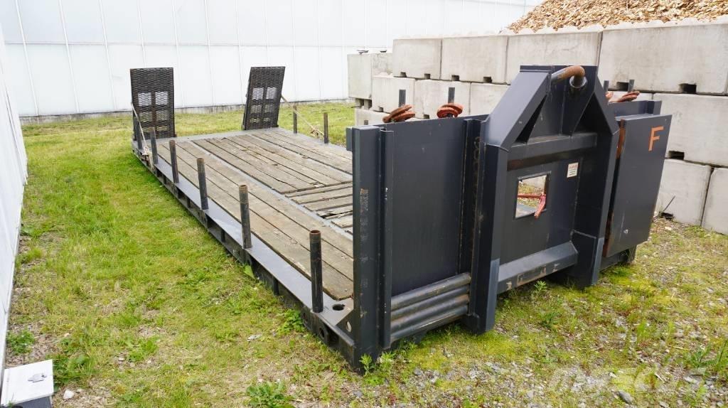  flakab Maskinflak Vrachtwagen met containersysteem