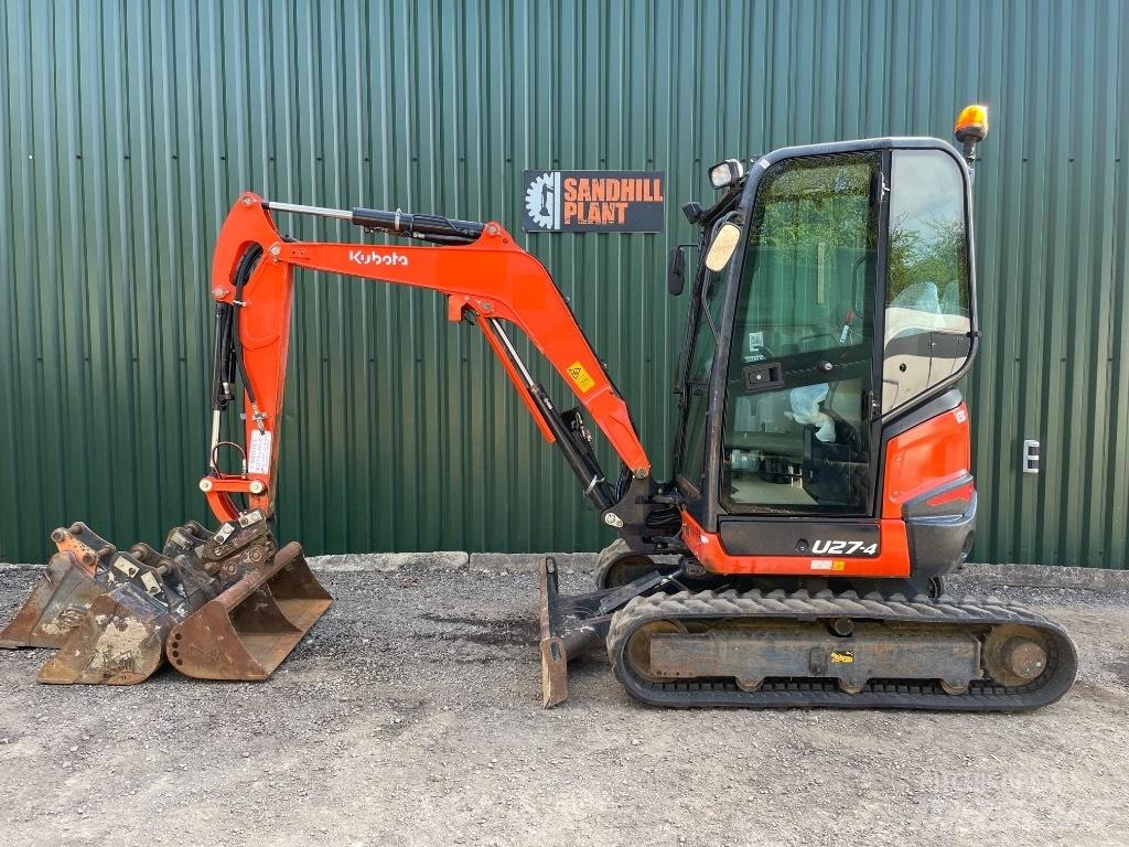 Kubota U 27-4 Minigraafmachines < 7t