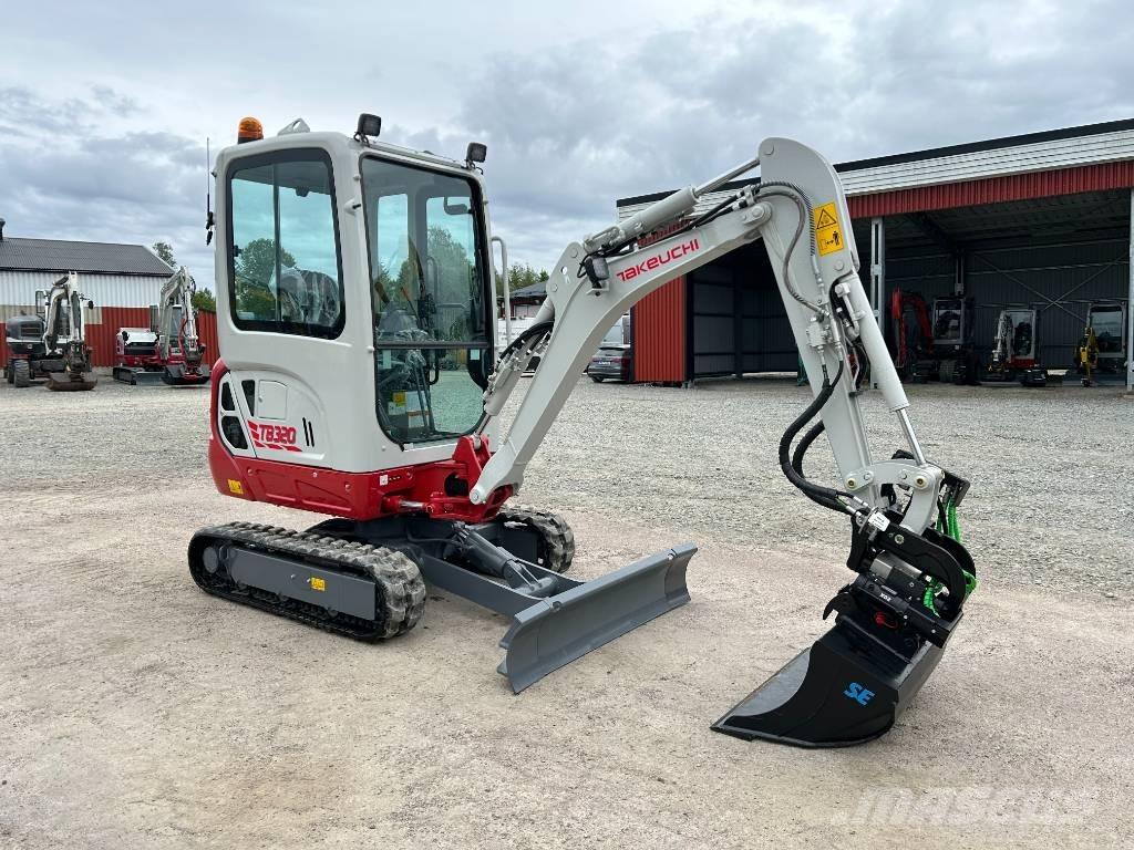 Takeuchi TB320 Minigraafmachines < 7t
