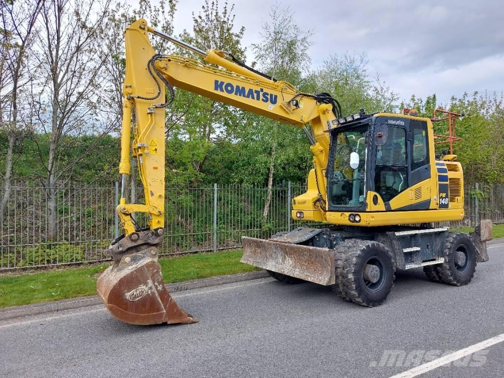 Komatsu PW148-11 Wielgraafmachines