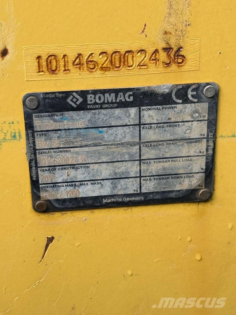 Bomag BW 80 AD-5 Duowalsen
