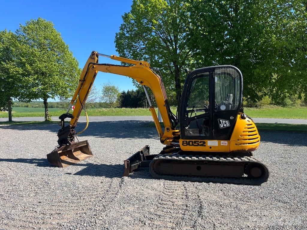 JCB 8052 Minigraafmachines < 7t