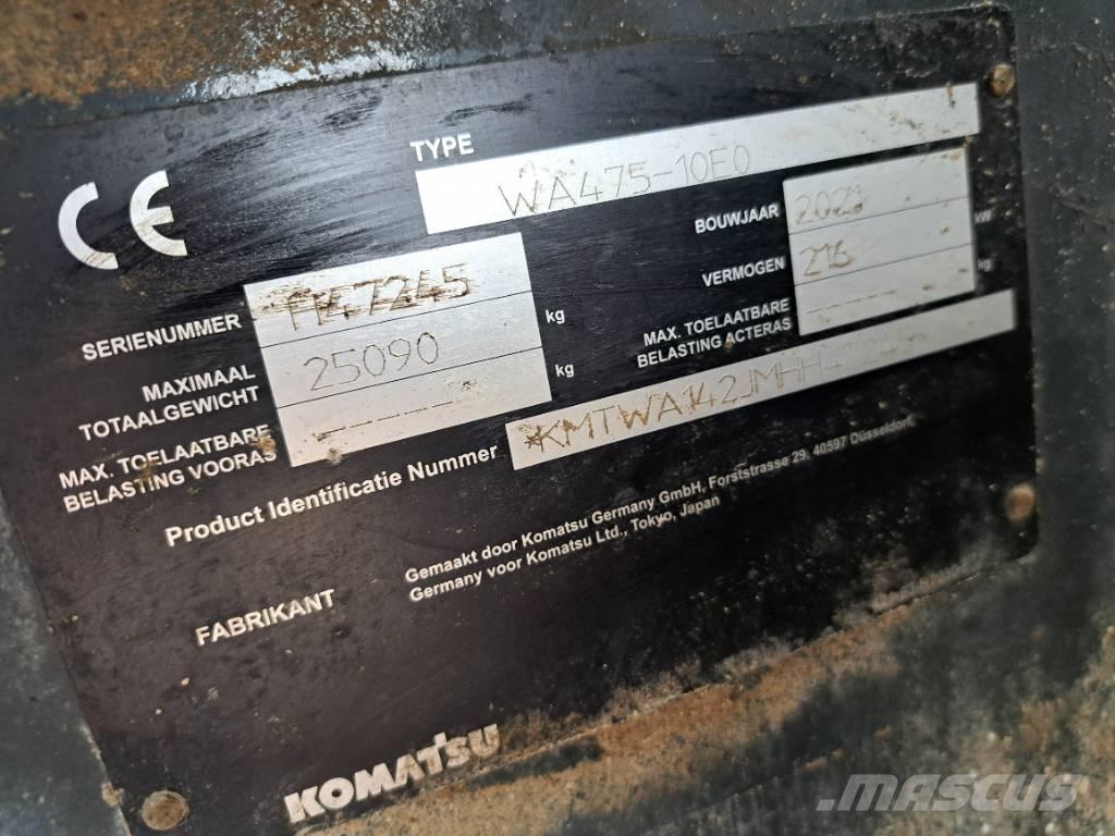 Komatsu WA 475-10E0 Wielladers
