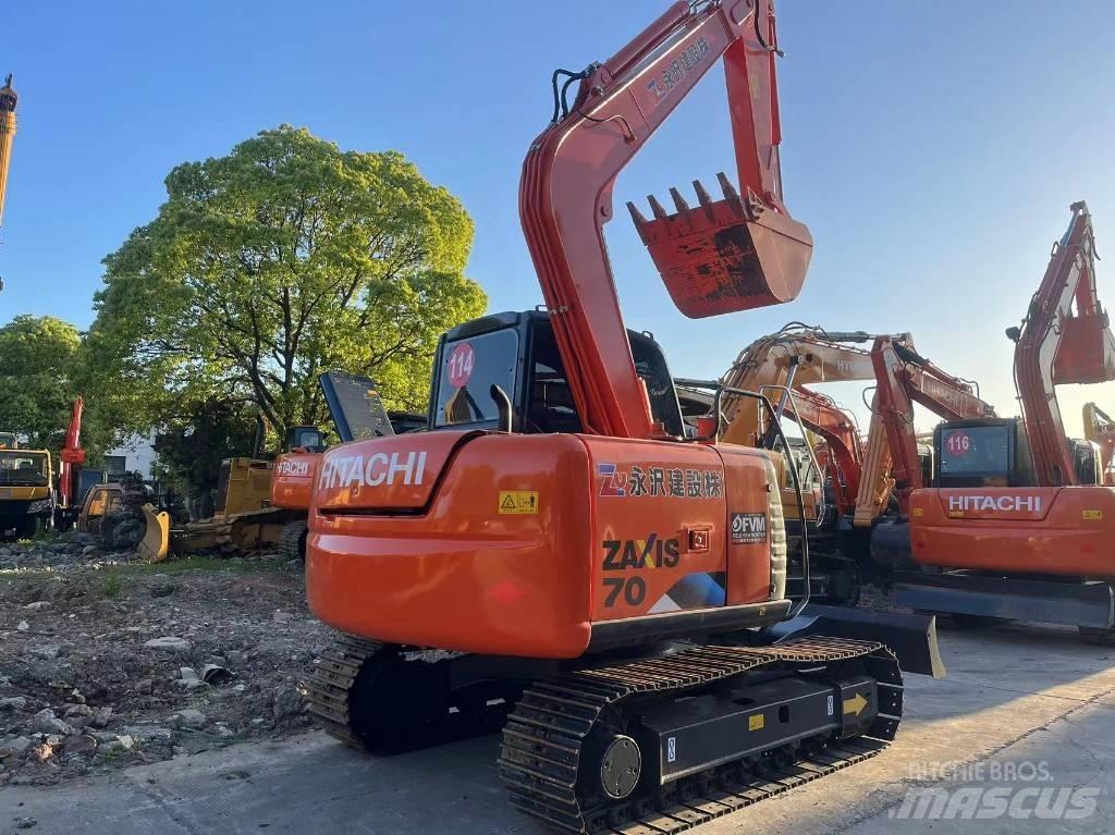 Hitachi ZX70 Rupsgraafmachines