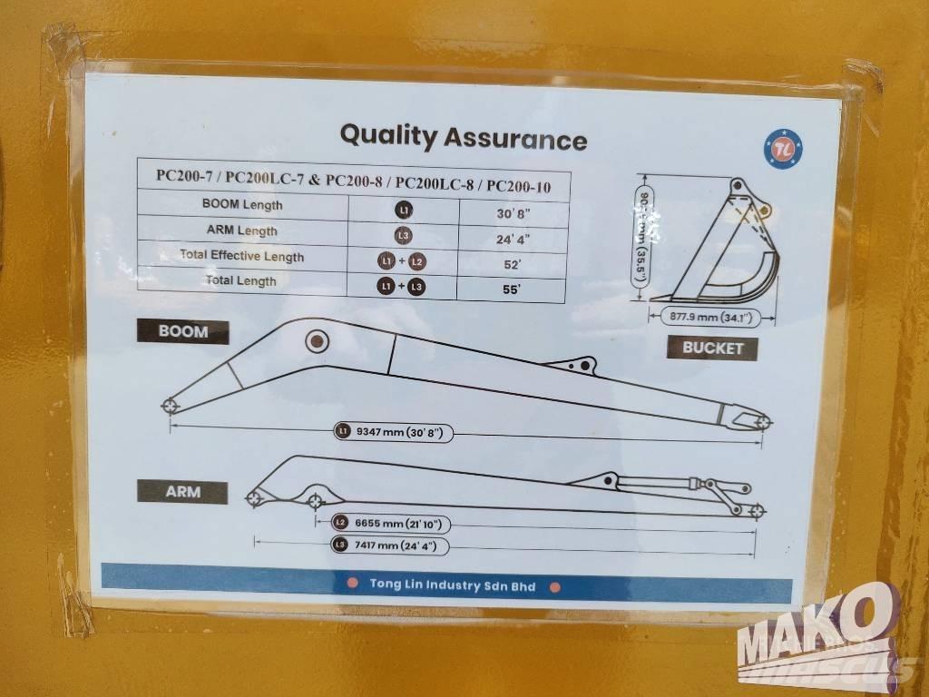 Komatsu PC 210 LC-10 Long Reach Graafmachines