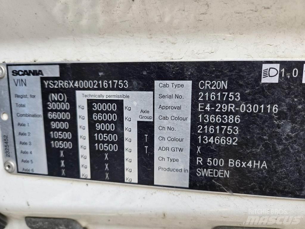 Scania R500 6X4 Kipper