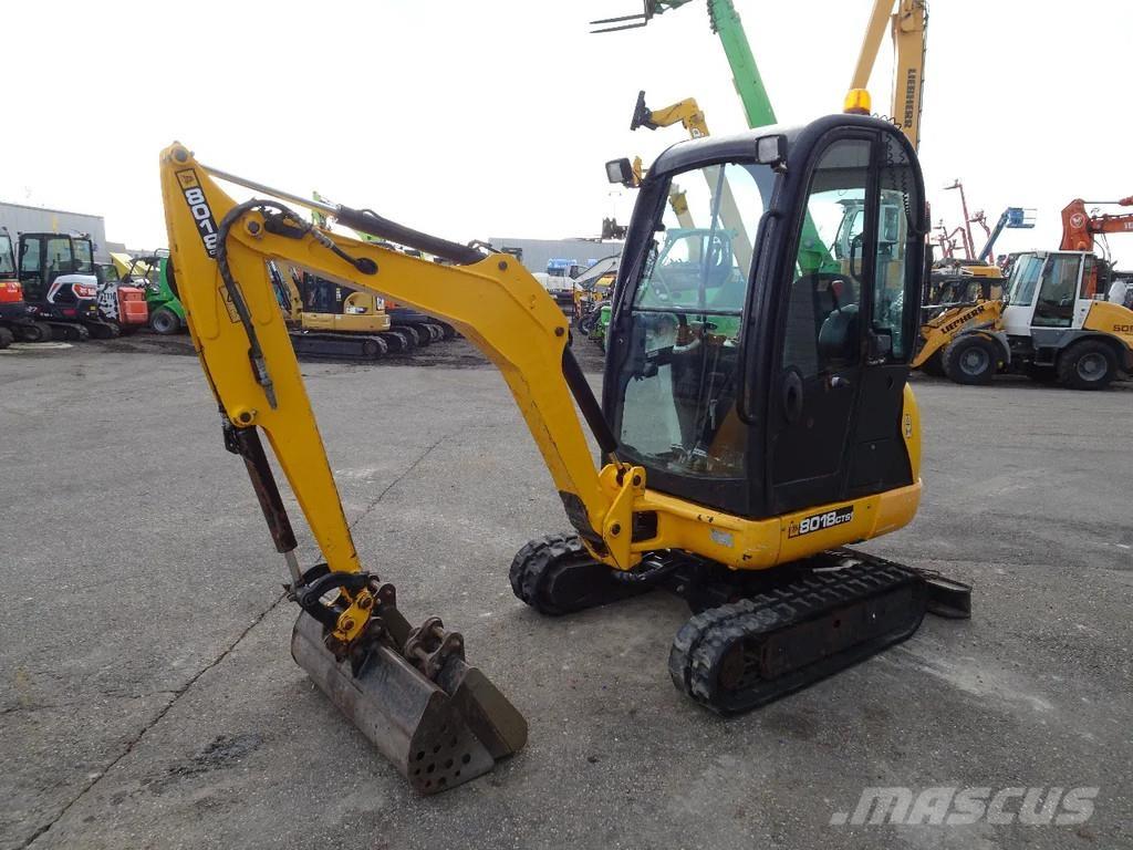 JCB 8018 Minigraafmachines < 7t