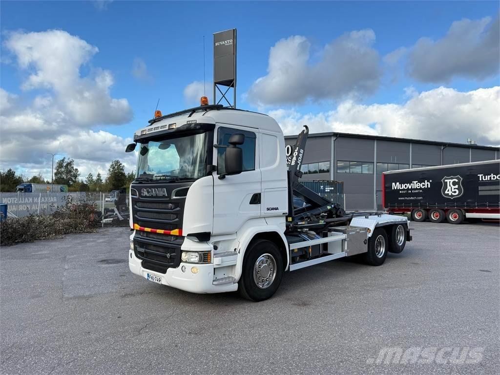 Scania R 520 6X2 Vrachtwagen met containersysteem