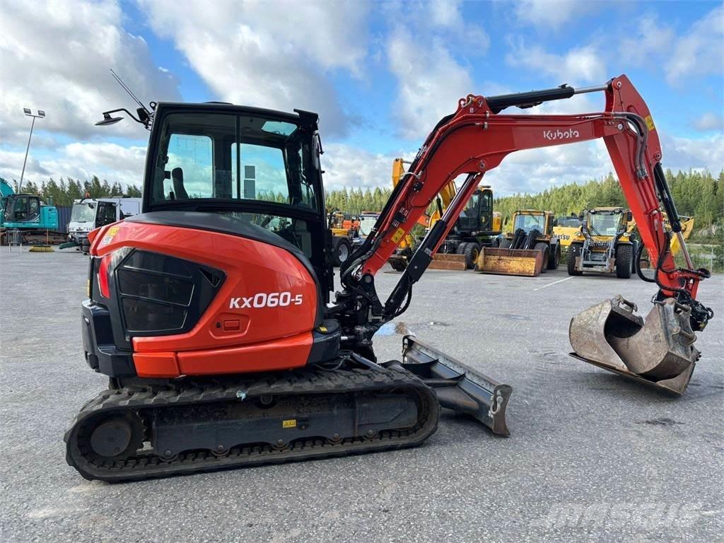 Kubota KX060-5 Minigraafmachines < 7t