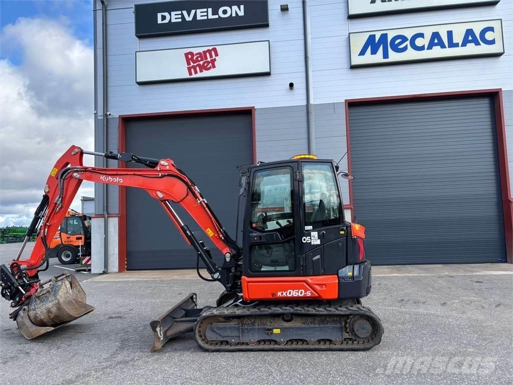 Kubota KX060-5 Minigraafmachines < 7t