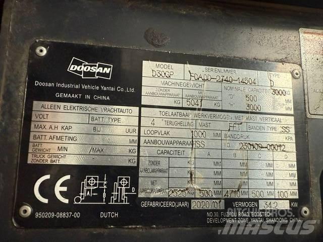 Doosan FD30 Diesel heftrucks