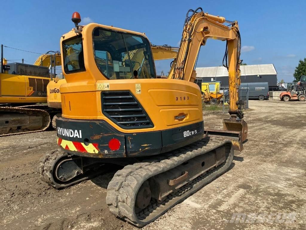 Hyundai R 80 CR-9A Midigraafmachines 7t - 12t