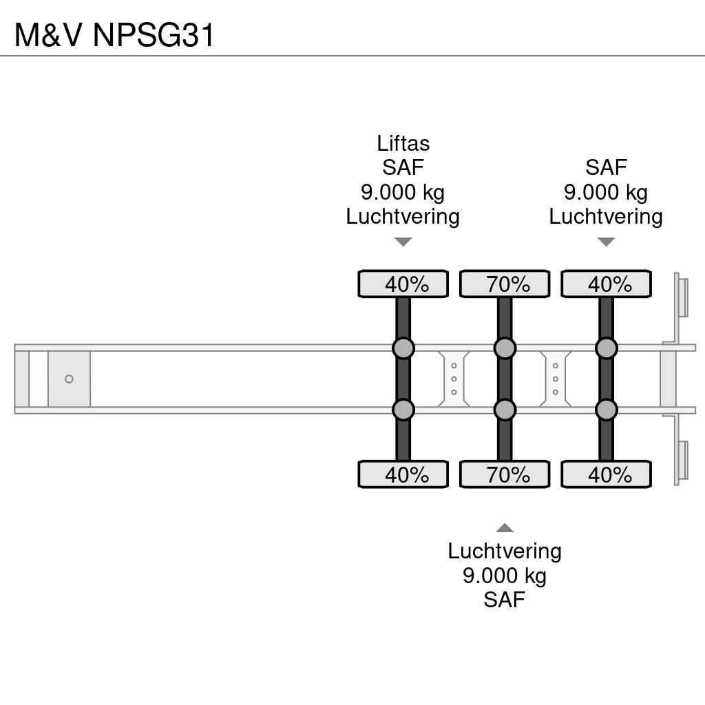 M&V NPSG31 Vlakke laadvloeren