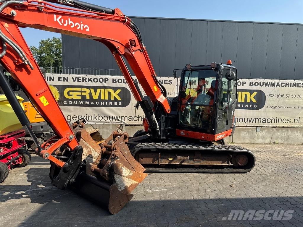 Kubota KX 80-4 Midigraafmachines 7t - 12t