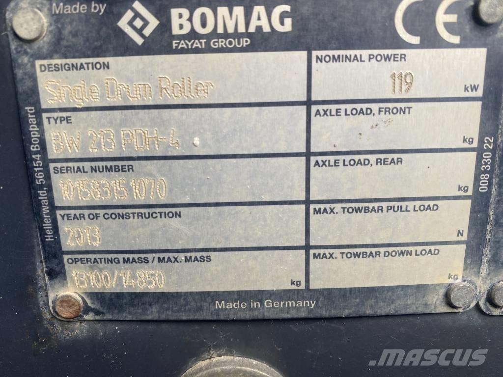 Bomag BW 213 P D H-4 Trilrolwalsen