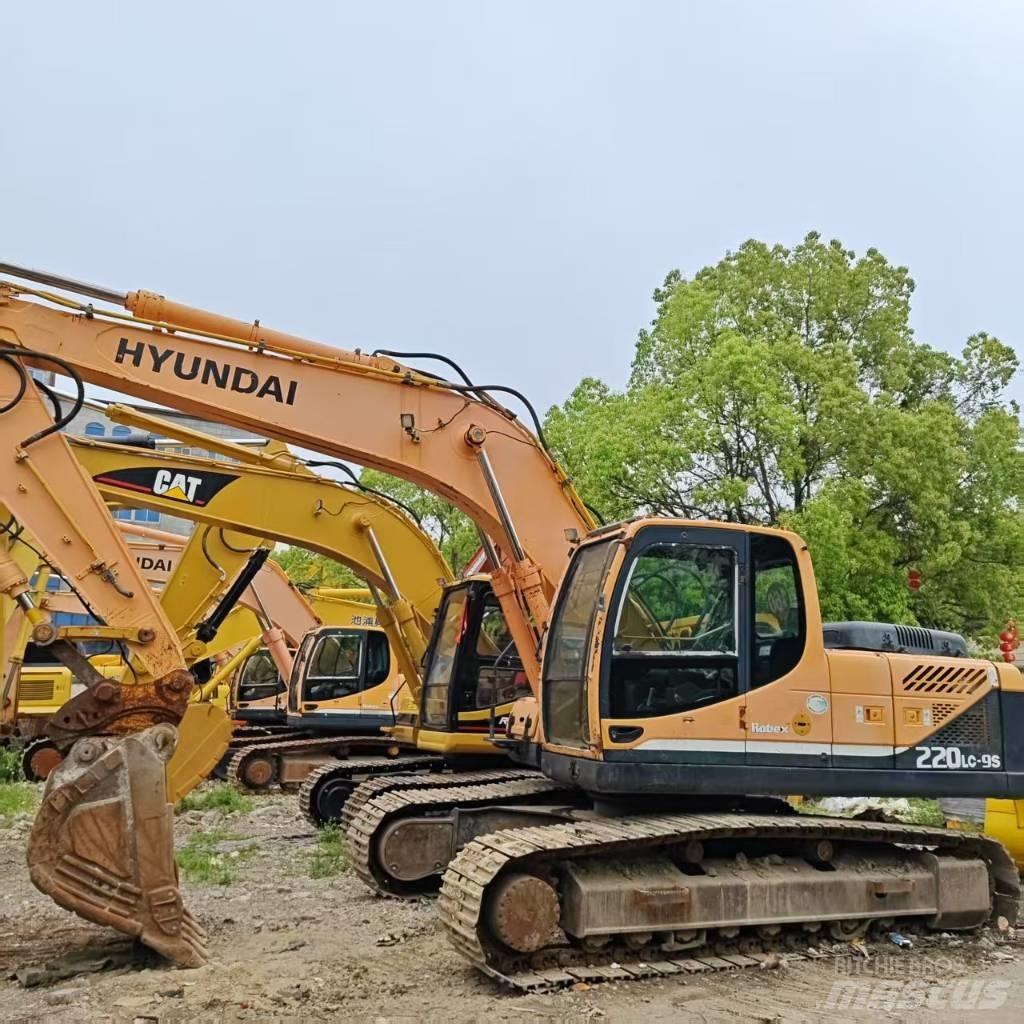 Hyundai Robex 220-9 Rupsgraafmachines