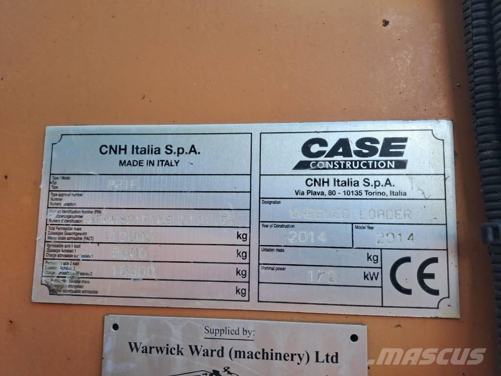 CASE 821 FXR Wielladers