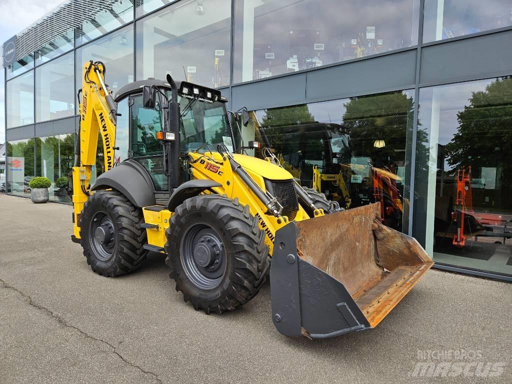 New Holland B 115 C Graaf-laadcombinaties