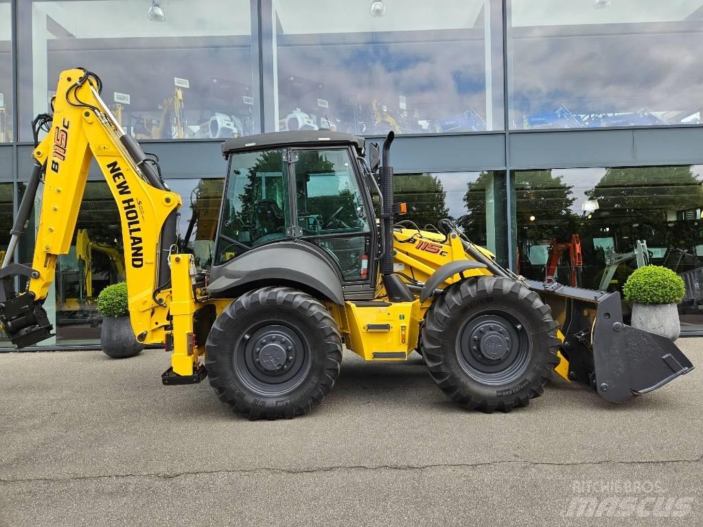 New Holland B 115 C Graaf-laadcombinaties