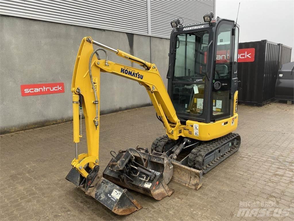 Komatsu PC16R-3 Wielgraafmachines