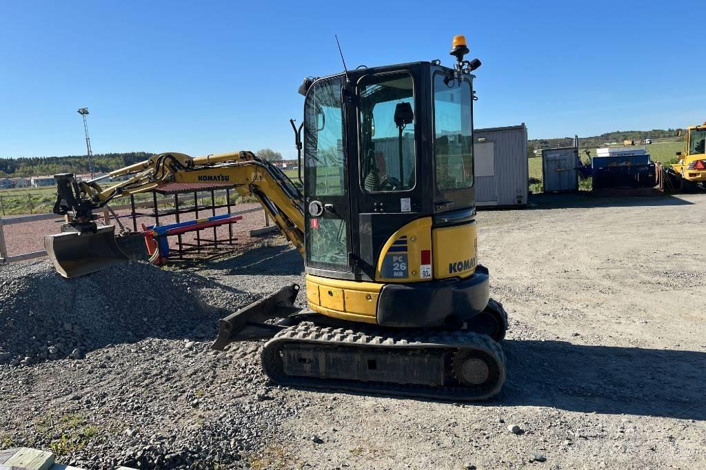 Komatsu PC 26 MR-3 Minigraafmachines < 7t