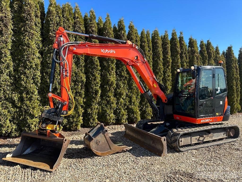 Kubota KX 080-4 Minigraafmachines < 7t