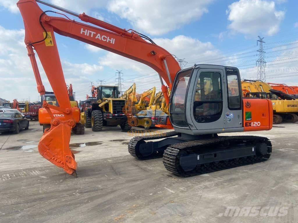 Hitachi EX 120 Rupsgraafmachines
