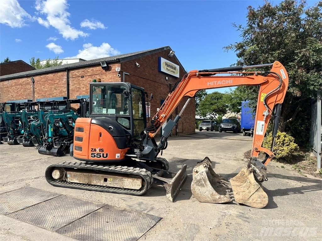 Hitachi 55U Minigraafmachines < 7t