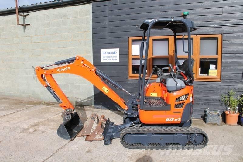 Kubota U 17-3 Minigraafmachines < 7t