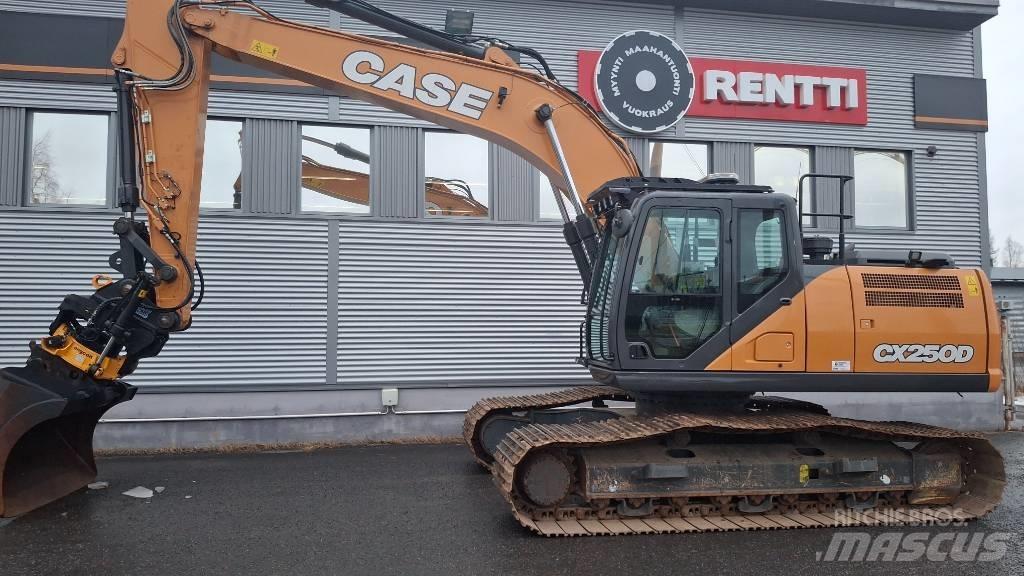 CASE CX 250 D Rupsgraafmachines