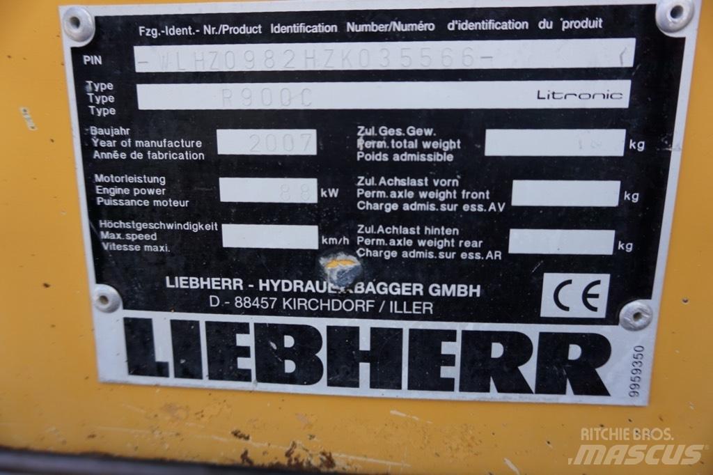 Liebherr R 900 C Rupsgraafmachines