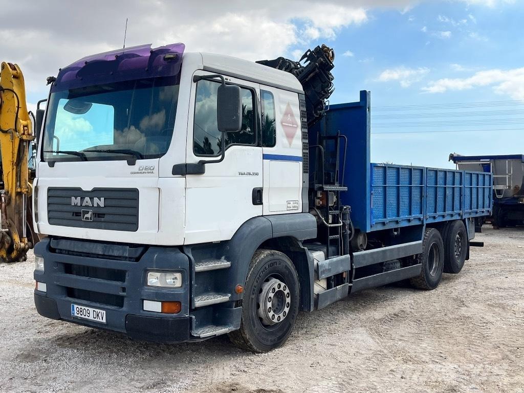 MAN TGA 18.350 Containertrucks met kabelsysteem