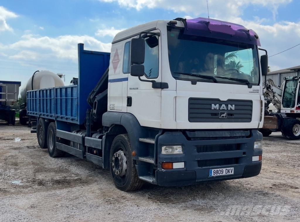 MAN TGA 18.350 Containertrucks met kabelsysteem