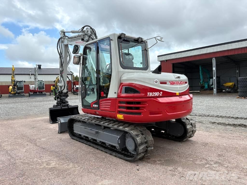Takeuchi TB290 Midigraafmachines 7t - 12t