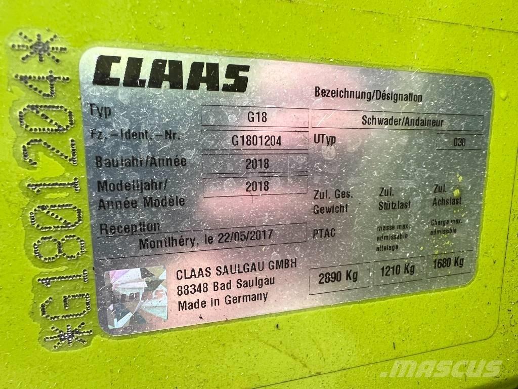 CLAAS Liner 1900 Zwadharken